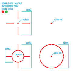 SIGHT SM26031DE  ULTRA SHOT R-SPEC REFLEX SIGHT DE
