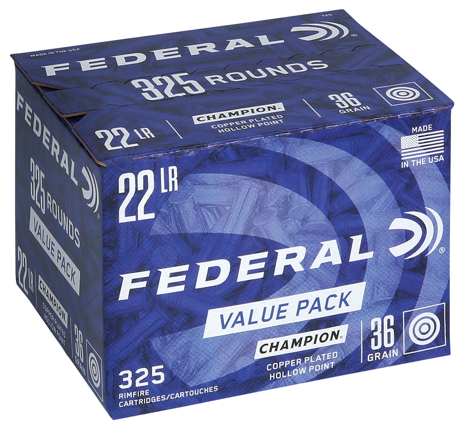 FED 725            22LR     36 CPHP         325/10
