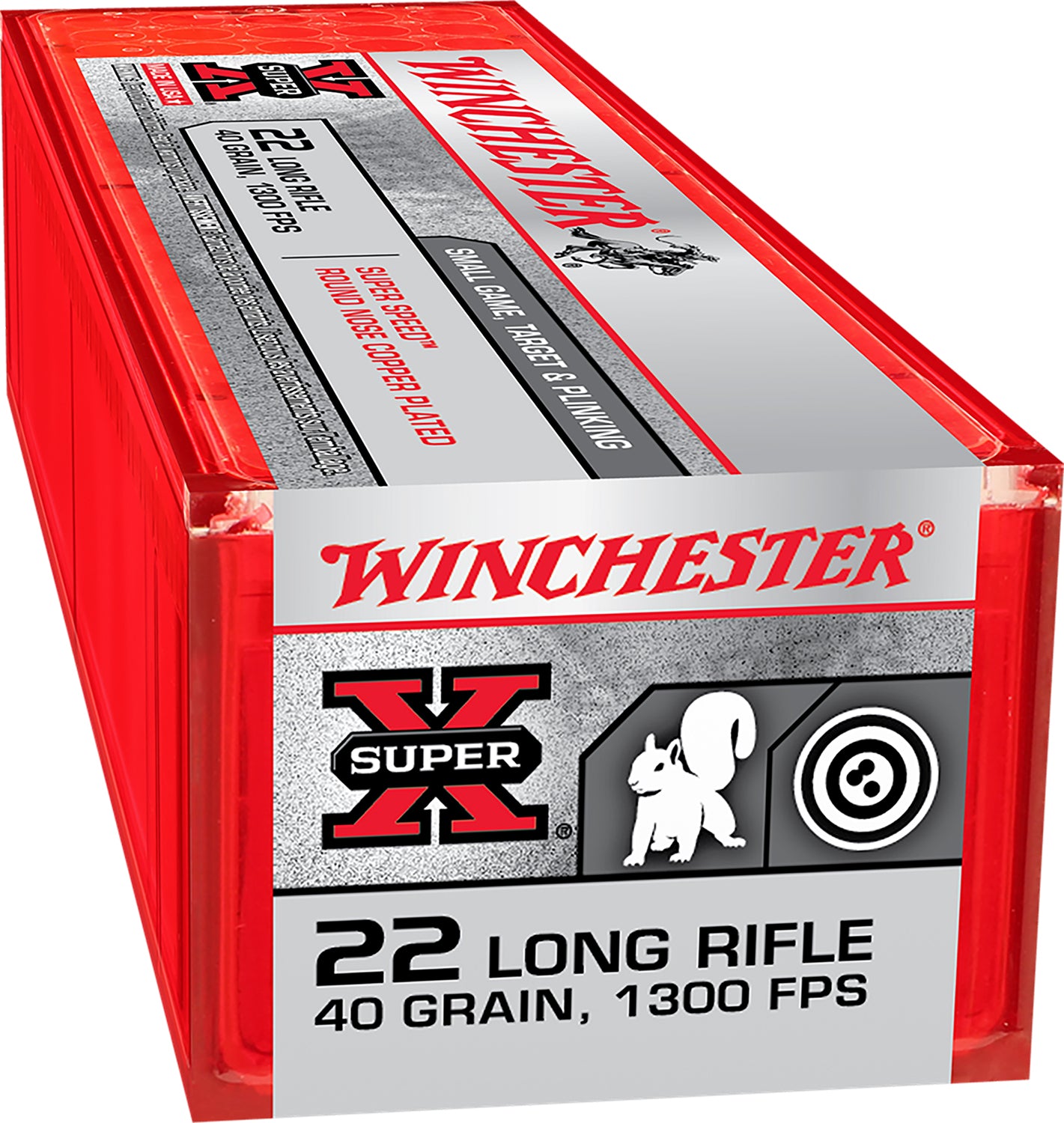 WIN X22LRSS1        22LR  SUPX 40 RN        100/20