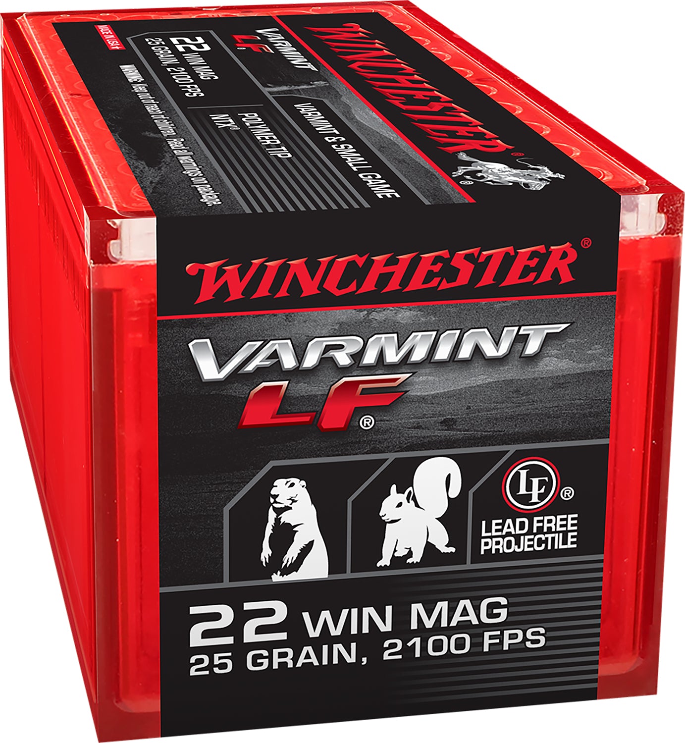WIN X22MHLF         22WMR    25 NTX  VARMINT 50/40