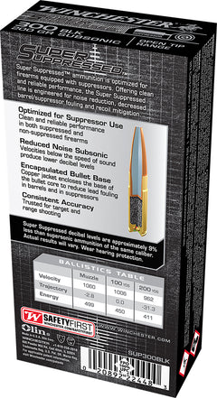 WIN SUP300BLK       300BO   200 FMJOT SUP    20/10