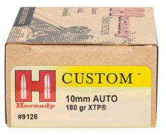 HORN 9126   CUSTOM HG  10MM    180 JHP XTP   20/10