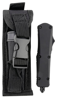TEMP SBR131    SML G2 BLK RUBBER DAGGER 440C BLK