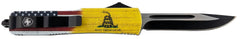 TEMP MDTOM331  SLIM  DON'T TREAD ON ME DROP PT BLK