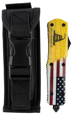 TEMP LDTOM231  LRG   DONT TREAD ON ME TANTO BLK
