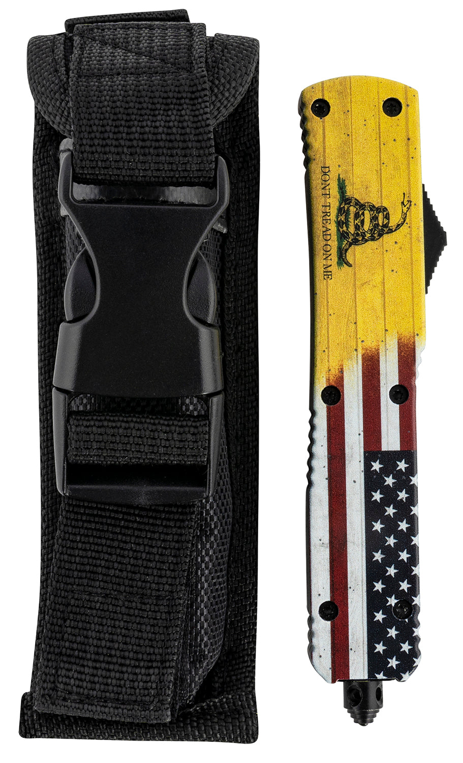 TEMP MDTOM331  SLIM  DON'T TREAD ON ME DROP PT BLK