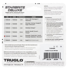 TRU TG-TG954ER   STARBRITE DELUX 3MM  RED