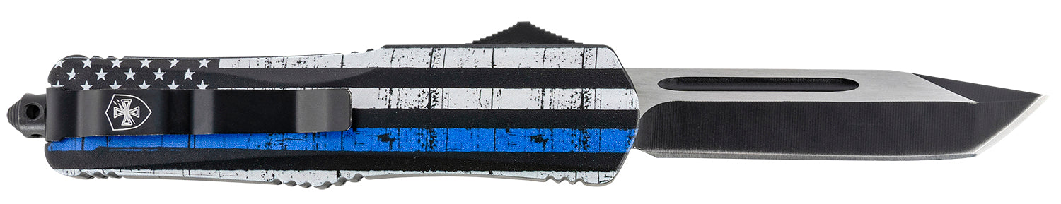 TEMP LBTB231   LRG  BACK THE BLUE BLK TANTO