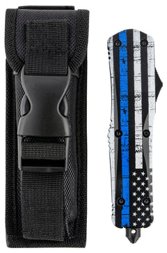 TEMP LBTB231   LRG  BACK THE BLUE BLK TANTO