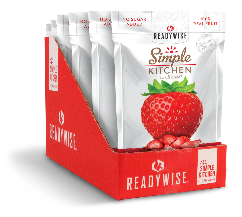 WISE SK05-006 6 CT  PK - SIMPLE KITCHEN STRAWBRY