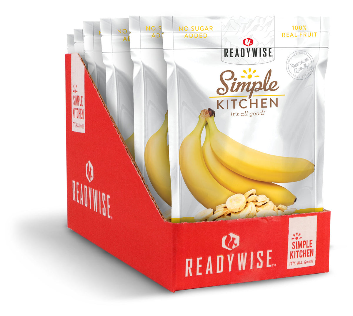 WISE SK05-007 6 CT  PK - SIMPLE KITCHEN BANANAS