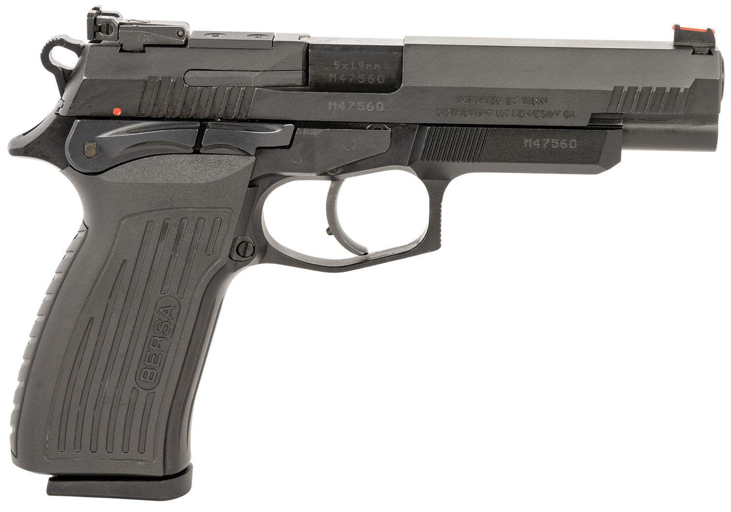 BERSA TPR9XT        TPR XT  9MM   4.96 17R   MTBLK