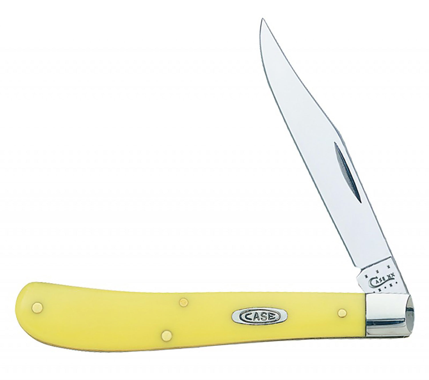 CASE 00031 SLIMLINE TRAPPER YELLOW