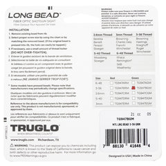 TRU TG-947BGM    LONGBEAD METAL 3-56  GRN