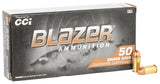 CCI 5202    BLAZER BRASS 380   95 FMJ        50/20