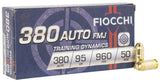 FIO 380AP     380        95 FMJ              50/20