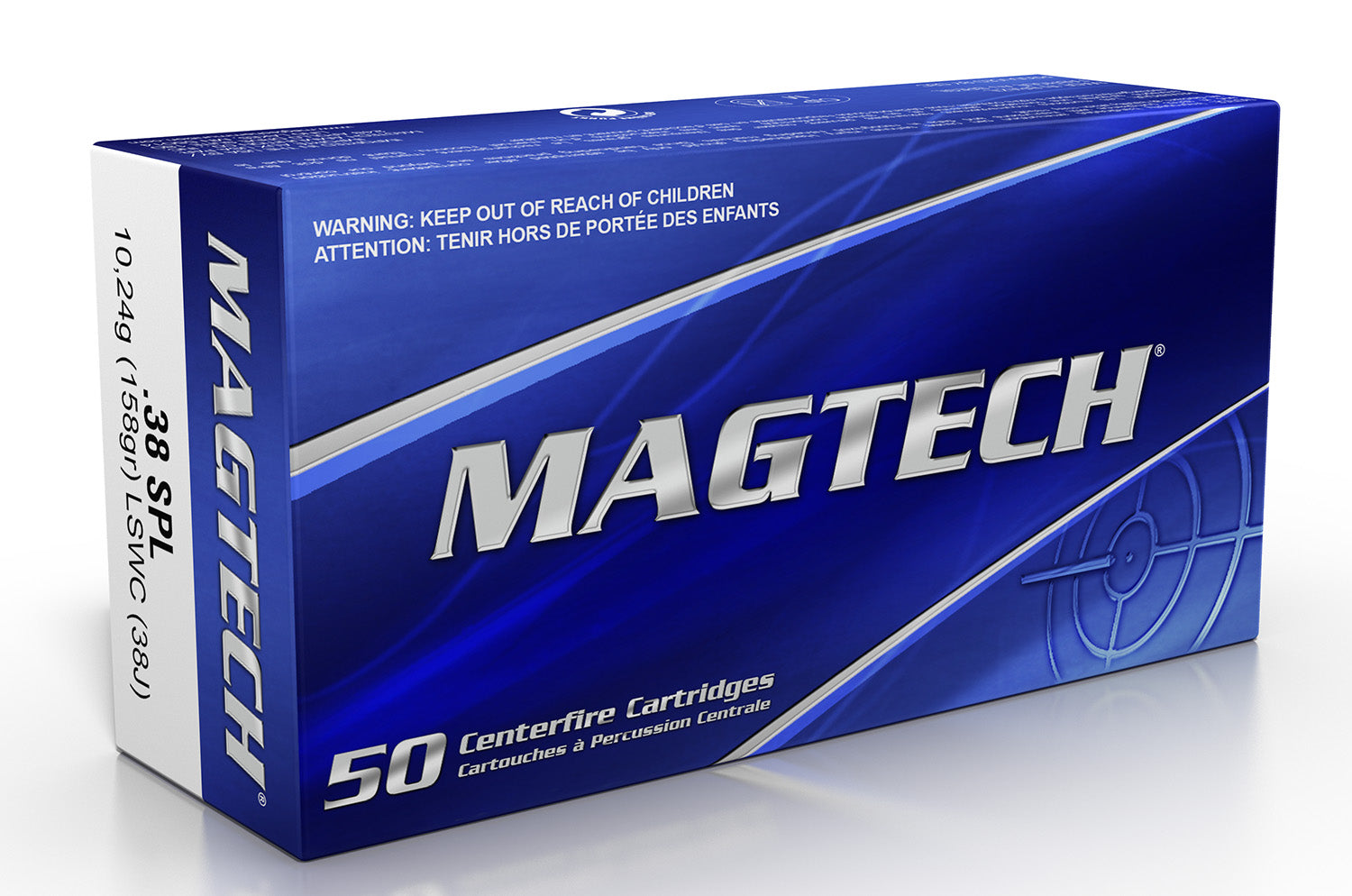 MAGTECH 38J        38SP   158 LSWC           50/20