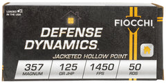 FIO 357D      357MG      125 JHP             50/20