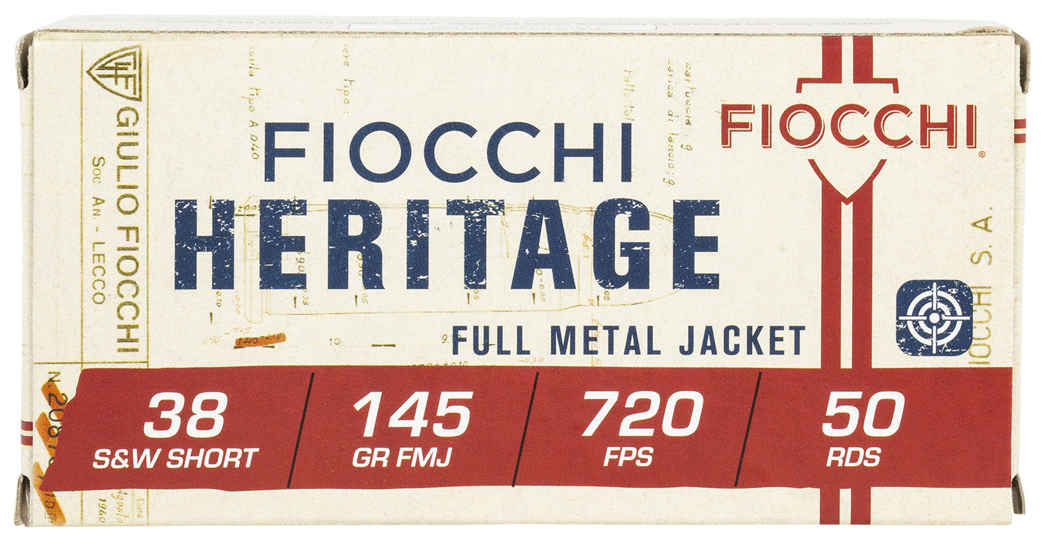 FIO 38SWSHA   38SW SHRT  145 FMJ             50/20