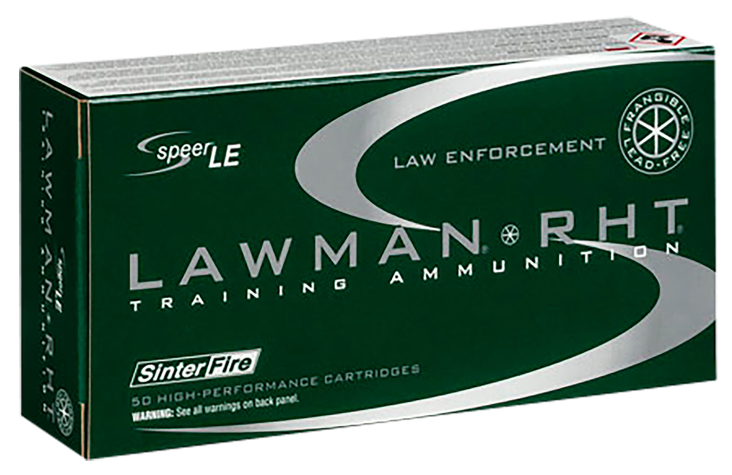 SPEER 53395 LAWMAN RHT  45ACP 155 FRNGBLE    50/20