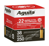 AGUILA 1B221103      22LR HV SP 38GR         250/8