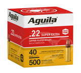 AGUILA 1B221115      22LR HV SP 40GR         500/4