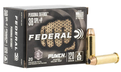 FED PD38P1         38SP+P  120 PUNCH JHP     20/10