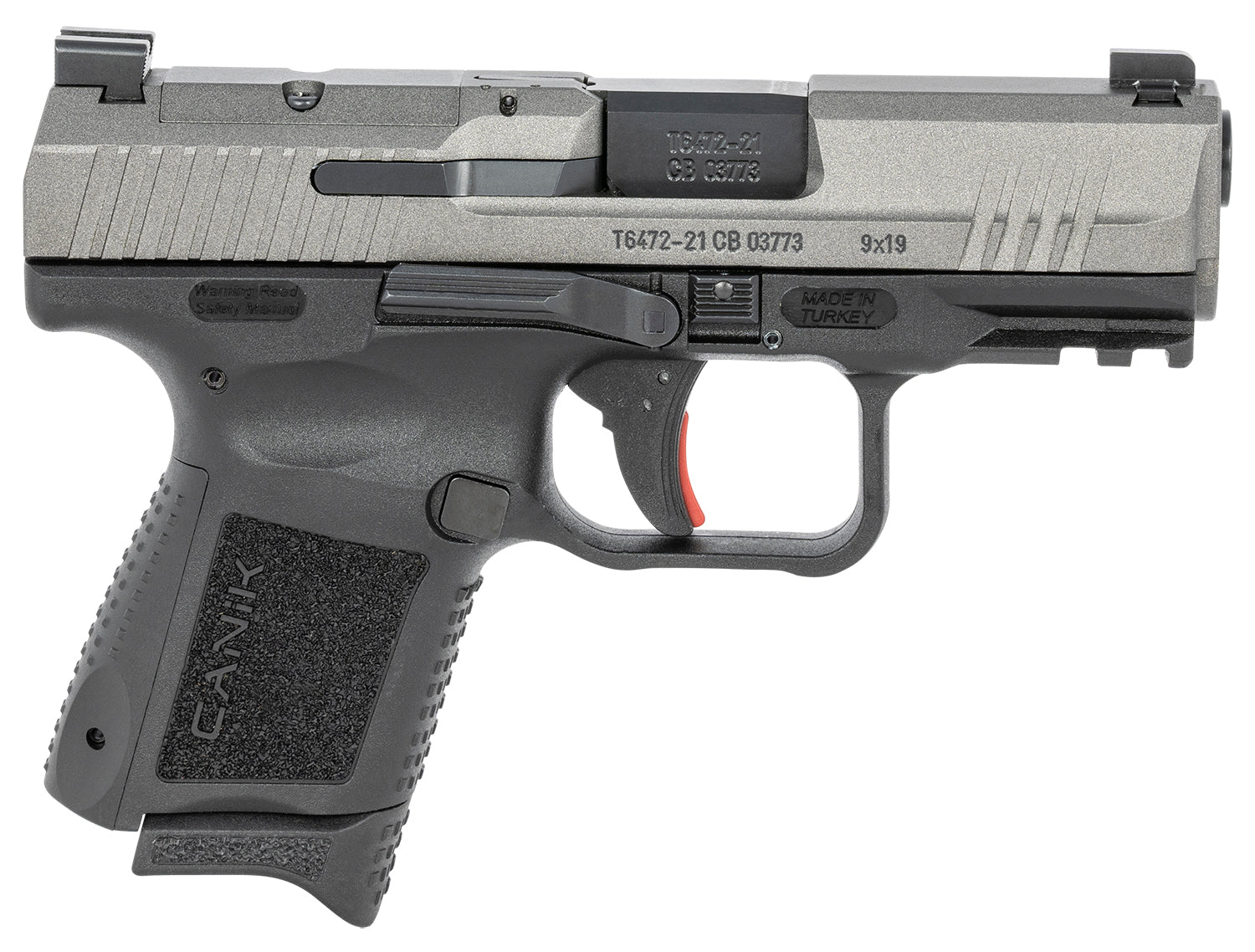 CIA HG6597T-N   CANIK TP9 ELT SUBC     9MM 12R TNG