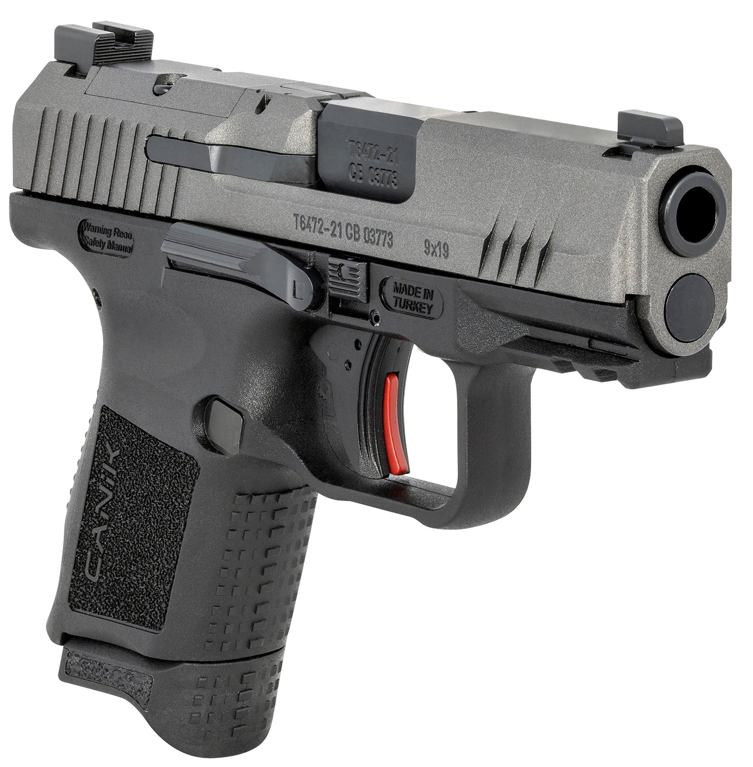 CIA HG6597T-N   CANIK TP9 ELT SUBC     9MM 12R TNG