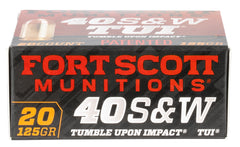 FSM 400-125-SCV       40S&amp;W  125G  TUI       20/25
