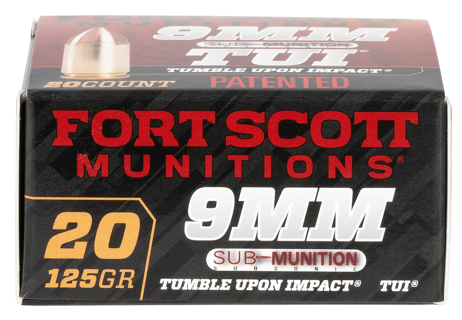 FSM 9MM-125-SCVSS     9MM    125G  TUI SUB   20/25