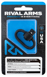 RIVAL RARA92S1B   QUICK DETACH HD SWIVEL SINGLE