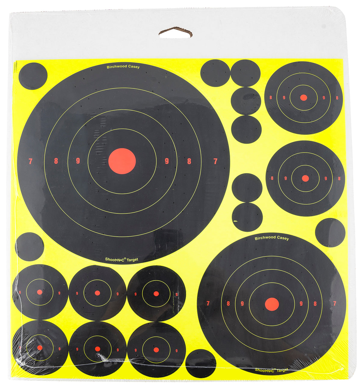 BIR 34208          SHOOT-N-C VARIETY TGT KIT   4PK