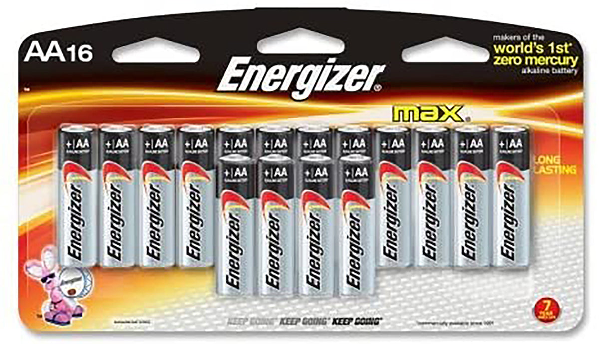 ENERGIZER E91LP-16   MAX AA-16