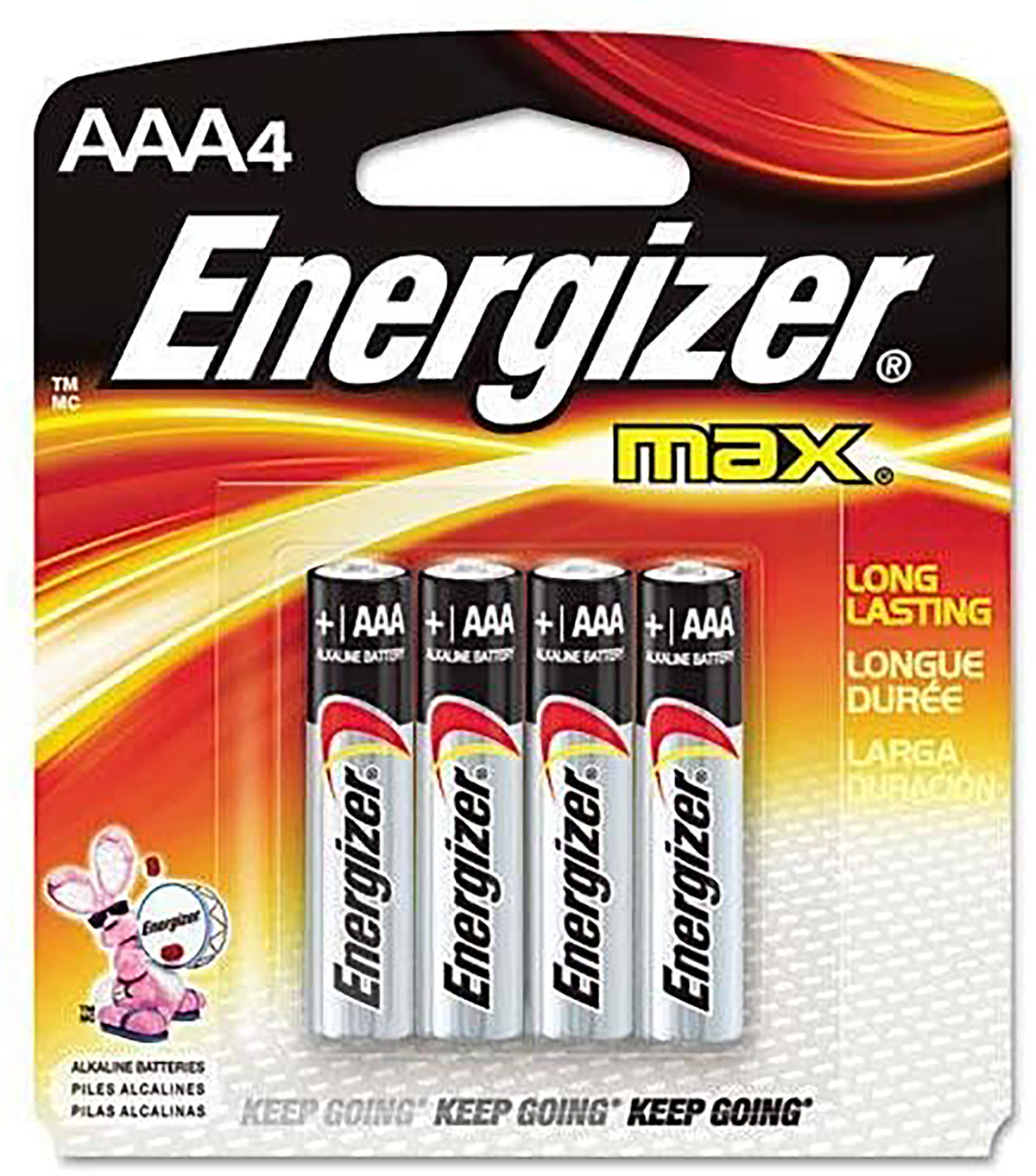 ENERGIZER E92BP-4    MAX AAA