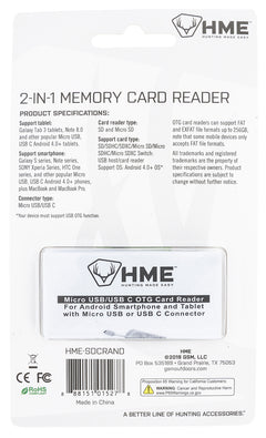 HME HME-SDCRAND    ANDROID SD CARD READER