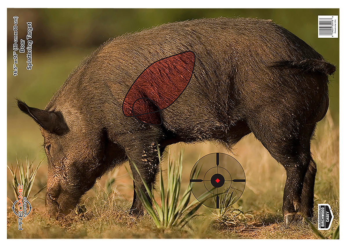 BIR 35408          PREGAME 16.5X24 BOAR        3PK