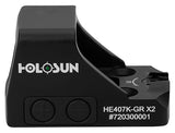 HOLOSUN HE407K-GR-X2     REFLEX SGHT 6MOA   DOT