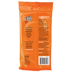 DDW 11913      DRYER SHEETS NATURAL WOODS
