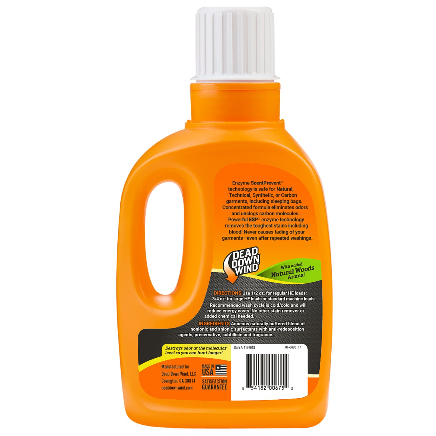 DDW 1192018    LAUNDRY DETERGENT NATURAL WOODS