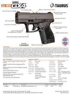 TAU 1-GX4M93C          GX4 9MM 3      11R  BK/TUNG