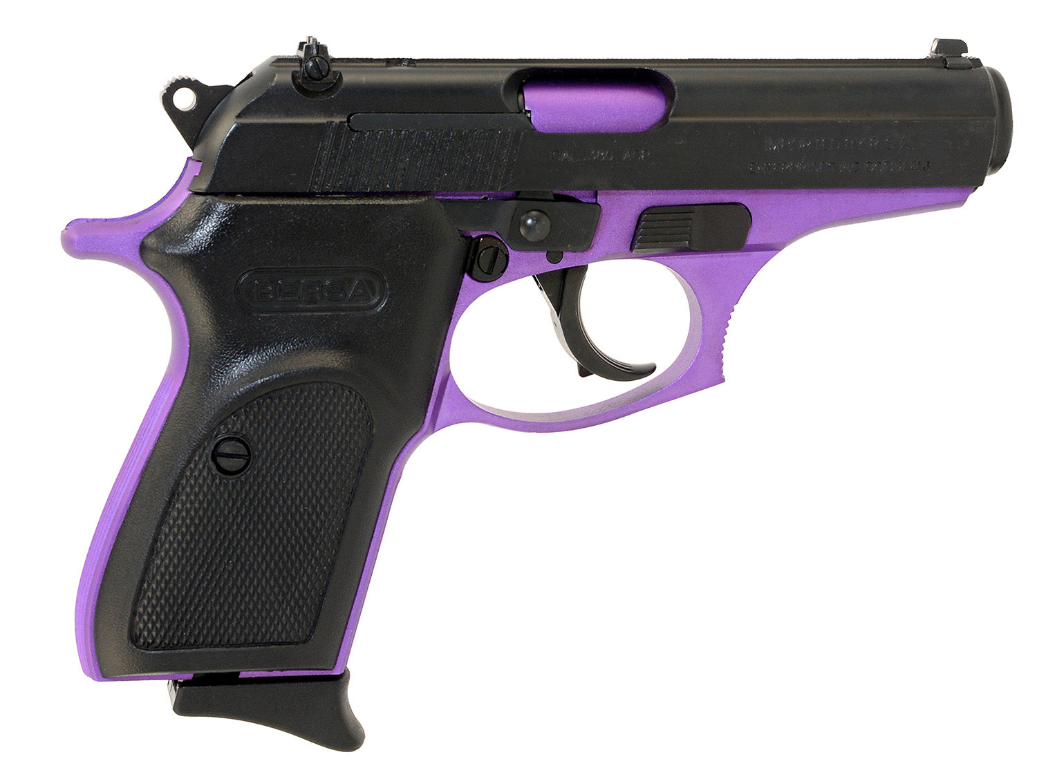 BERSA T380PRP8      THUNDER 380 DA 3.5 8R BLK/PRPL