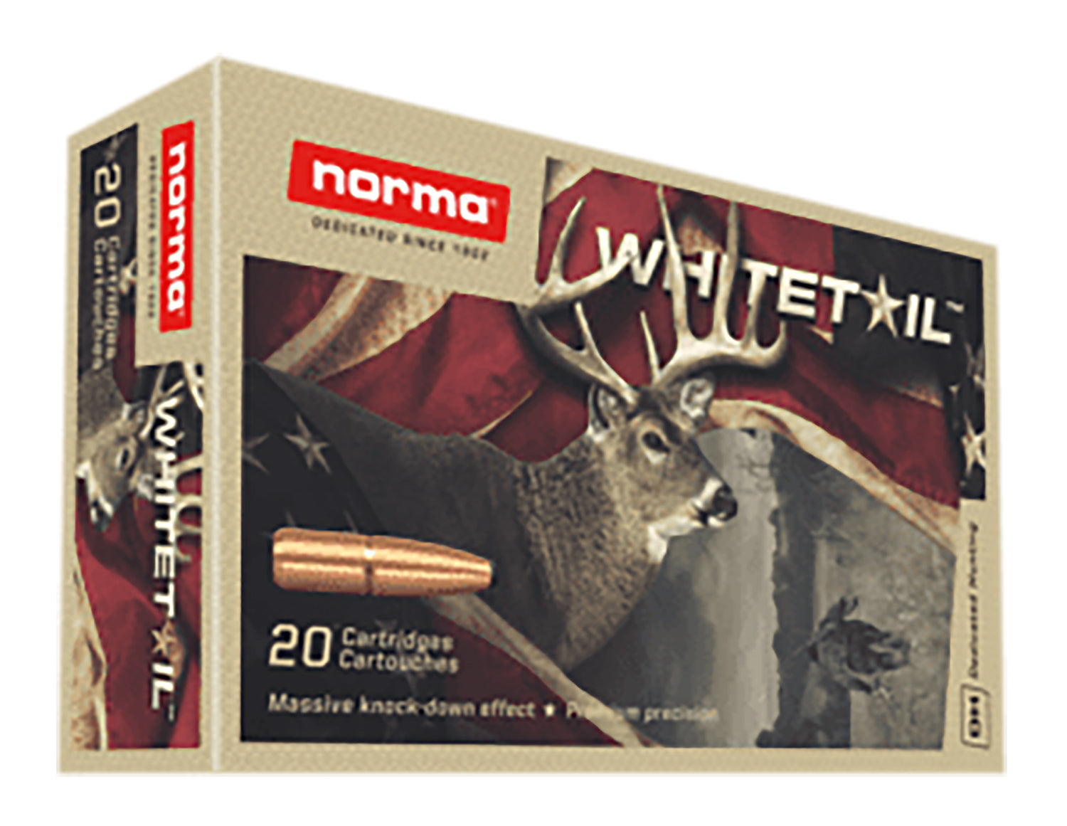 NORMA 20160462 243      100 PSP WHITETAIL    20/10