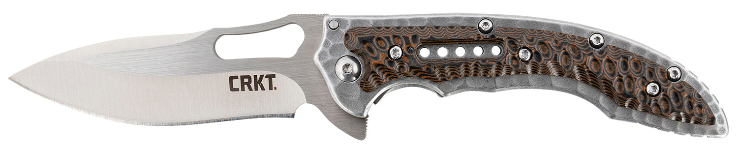 CRKT 5460     FOSSIL COMPACT    3.41 DROP    MULTI