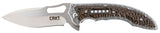 CRKT 5460     FOSSIL COMPACT    3.41 DROP    MULTI