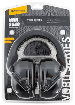 PYRA.VGPM8011C   EARMUFFS BLACK    NRR26 CLAM PACK