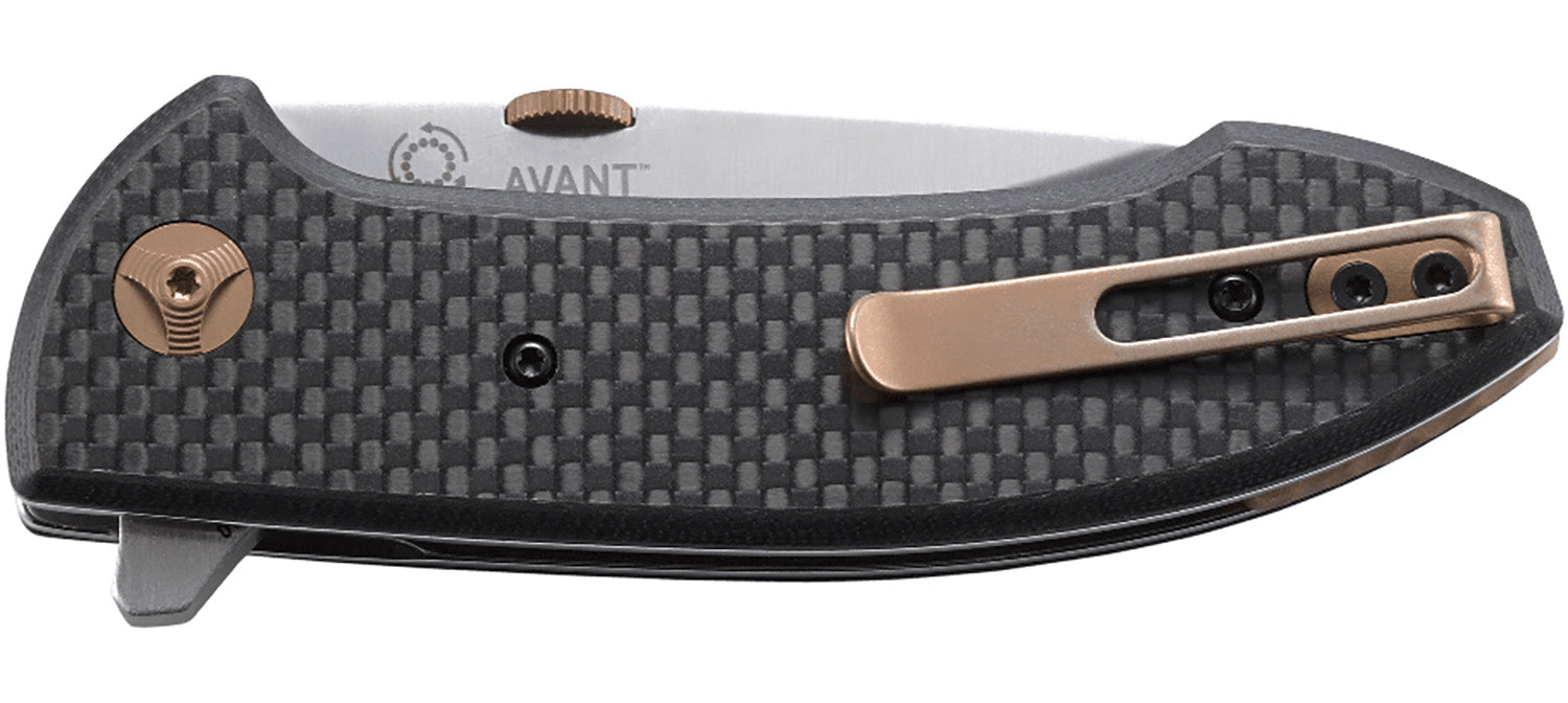 CRKT 4620     AVANT             3.18 PLAIN     BLK