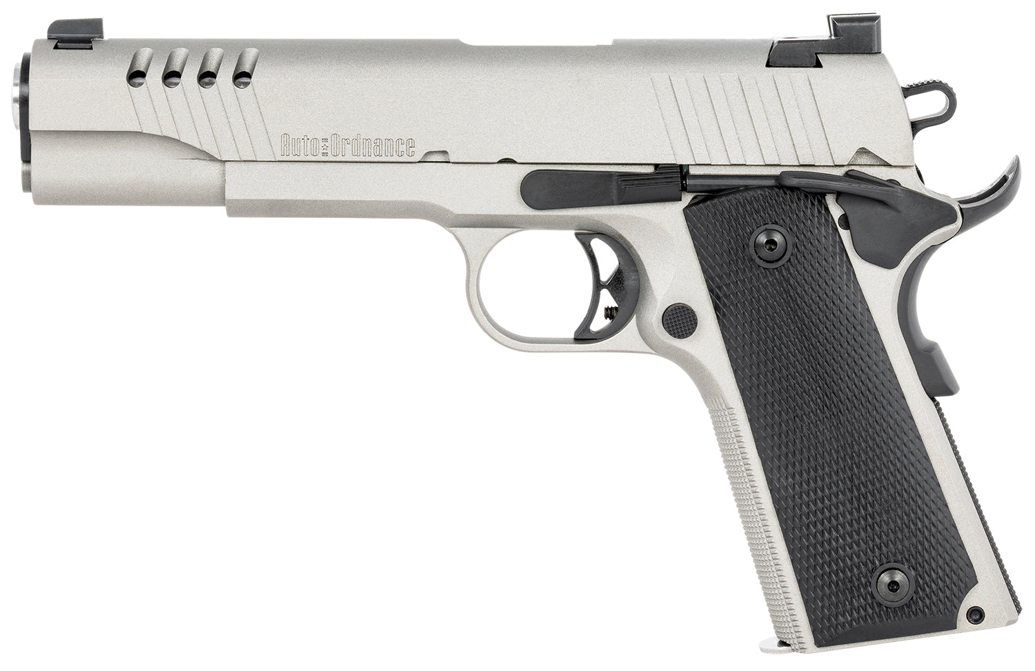 AUTO 1911TCAC6   1911 45 SAVAGE SILVER 5 7R CER SS
