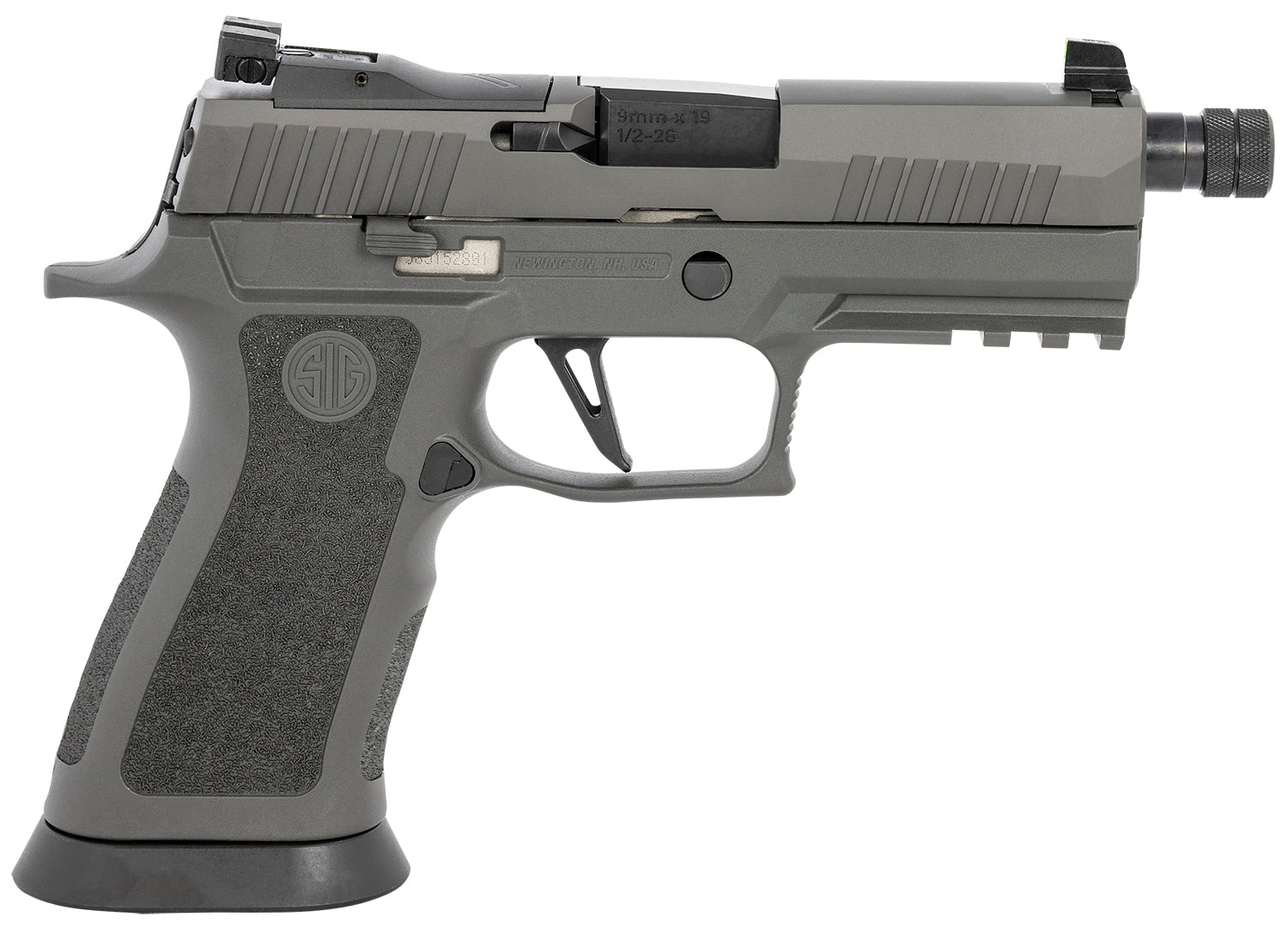 SIG*320XCA9LEGIONTBR2   P320 9MM XCRRY 4.6 17R GRY