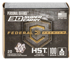 FED P30HST1S       30SUPCAR 100 HST JHP      20/10